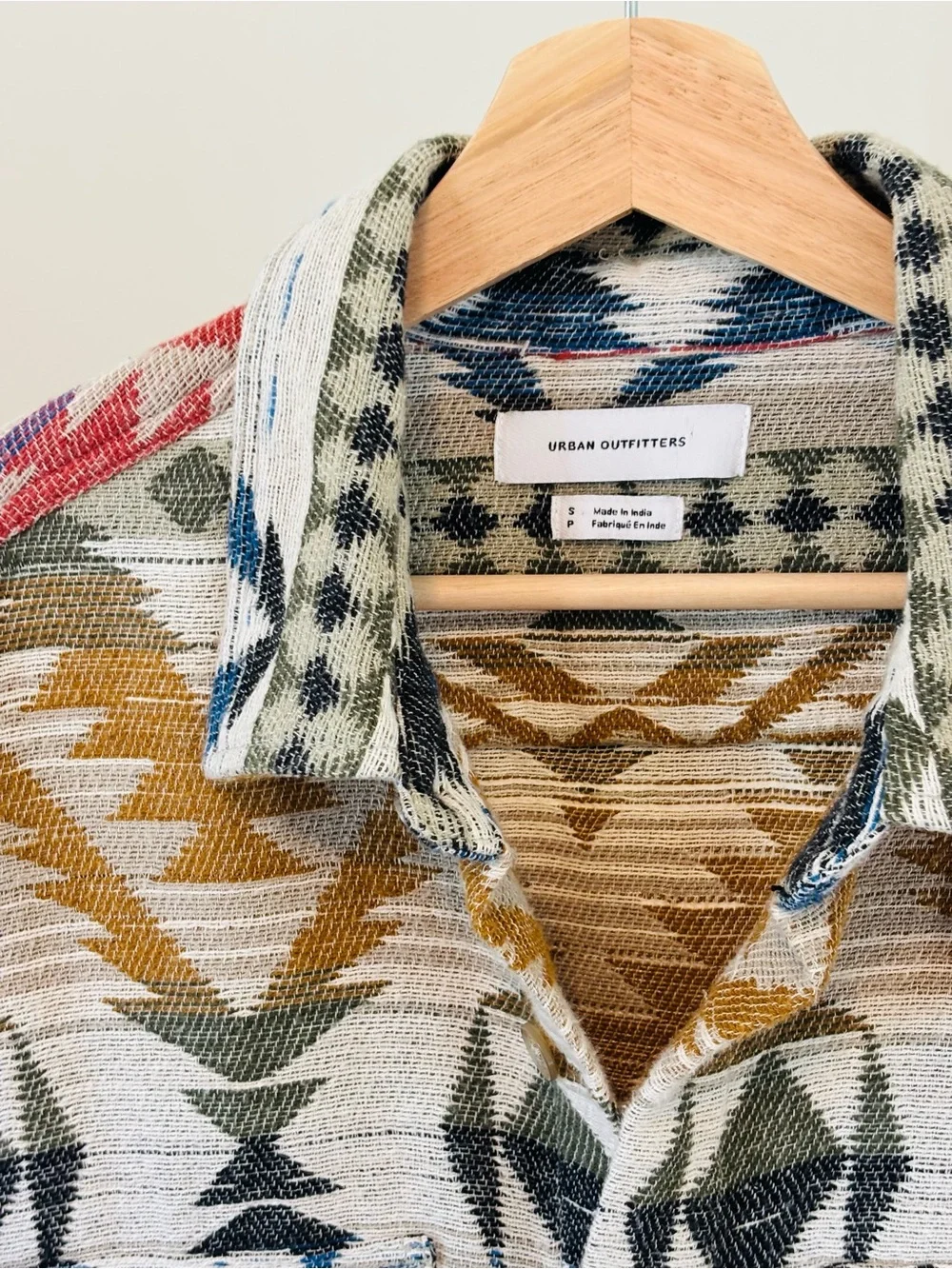 Urban Outfitters Aztec Western Shacket | 100% Cotton | Unisex